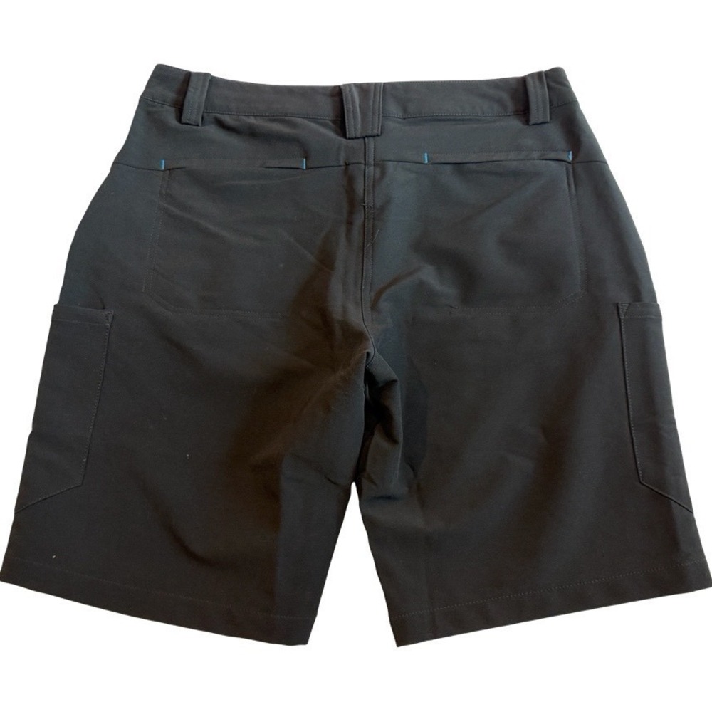 Amazon Employee Uniform Cargo Shorts Black Women Large Workwear Utility Logo - Picture 5 of 5